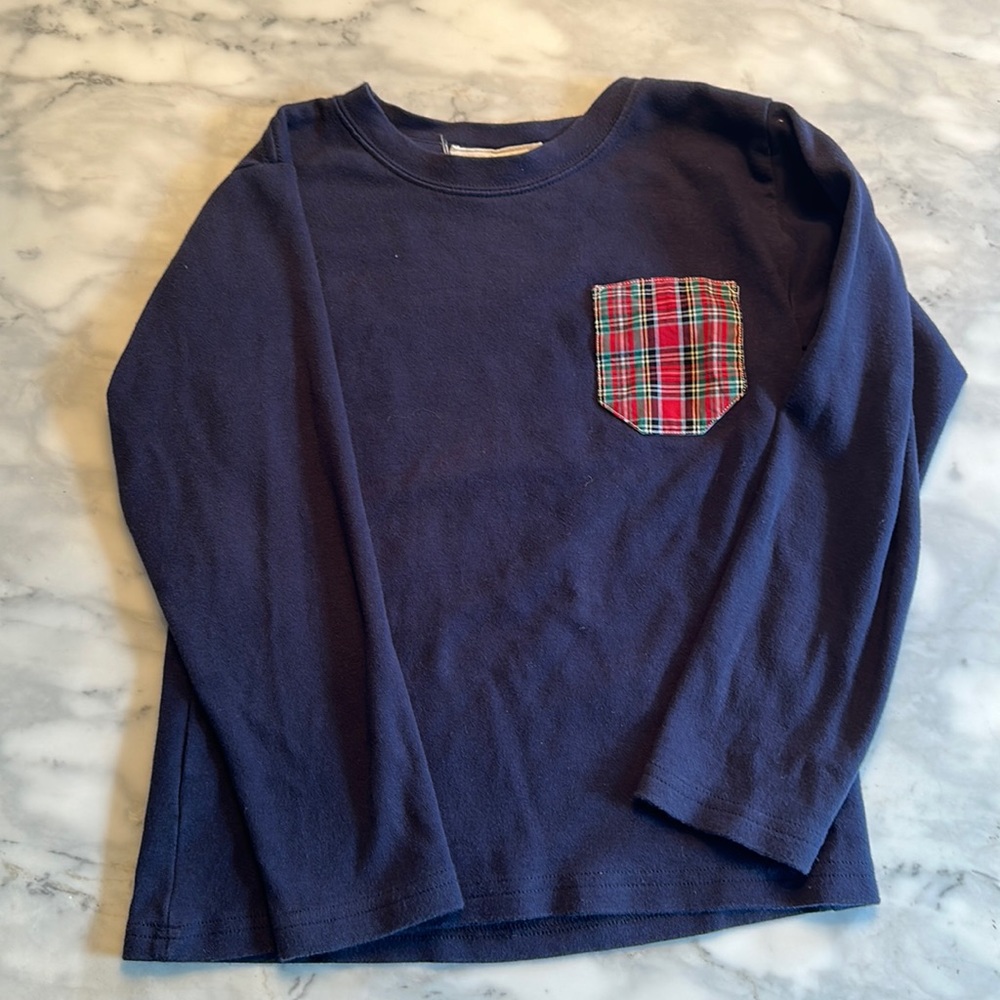 Custom Hannah Kate navy shirt